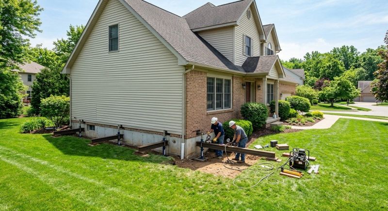 Concrete Foundation Leveling in Columbus, OH